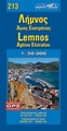 Wegenkaart - landkaart 213 Lemnos | Road Editions