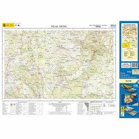 Topografische kaart 1025-III Pilas Dedil | CNIG - Instituto Geográfico Nacional1