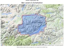 Wandelkaart Ben Lawers & Schiehallion | Harvey Maps