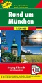 Wegenkaart - landkaart 12 Rund um München | Freytag & Berndt