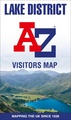 Wegenkaart - landkaart Visitors map Lake District | A-Z Map Company