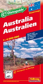 Wegenkaart - landkaart Australië - Australia | Hallwag