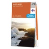 Wandelkaart - Topografische kaart 470 OS Explorer Map Shetland - Unst, Yell & Fetlar | Ordnance Survey