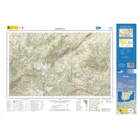 Topografische kaart 892-I Barinas | CNIG - Instituto Geográfico Nacional1