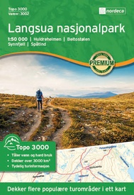 Wandelkaart 3002 Topo 3000 Langsua | Nordeca