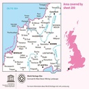 Wandelkaart - Topografische kaart 200 Landranger Newquay & Bodmin, Camelford & St Austell | Ordnance Survey