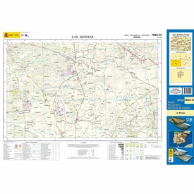 Topografische kaart 1004-III Las Monjas | CNIG - Instituto Geográfico Nacional1