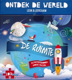 Kinderpuzzel de Ruimte - ontdek de wereld | Lantaarn Publishers