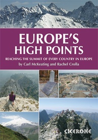 Wandelgids Europe's High Points – summits of 50 European countries | Cicerone