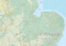 Wegenkaart - landkaart Engeland East Coast - Engeland Oostkust | ITMB