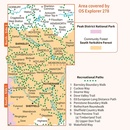 Wandelkaart - Topografische kaart 278 OS Explorer Map Sheffield & Barnsley | Ordnance Survey