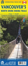 Wegenkaart - landkaart Vancouver's North Shore Hiking Trails - Fraser Valley | ITMB