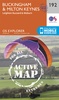 Wandelkaart - Topografische kaart 192 OS Explorer Map | Active Buckingham / Milton Keynes | Ordnance Survey