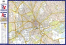 Stadsplattegrond Pocket Street Map Nottingham | A-Z Map Company