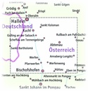 Fietskaart - Wandelkaart 1518 Tennengebirge / Tennengau / Hallein / Bischofshofen wandel- & fietskaart | Public Press