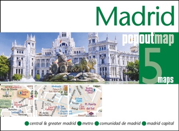 Stadsplattegrond Popout Map Madrid | Compass Maps