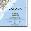 Wandkaart Canada, 97 x 82 cm | National Geographic Wandkaart 20527 Canada, 97 x 82 cm | National Geographic