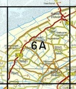 Topografische kaart - Wandelkaart 6A Ferwerd, Ferwert | Kadaster