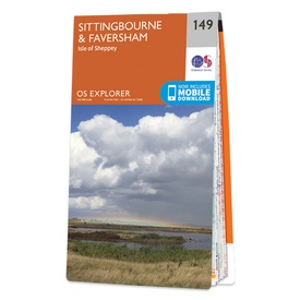 Wandelkaart - Topografische kaart 149 OS Explorer Map Sittingbourne, Faversham | Ordnance Survey