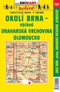 Fietskaart 220 Okolí Brna východ, Drahanská vrch.  | Shocart