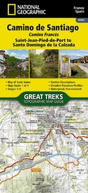 Wandelkaart 4002 Camino de Santiago 1 | Camino Frances | National Geographic