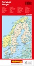 Wegenkaart - landkaart Norwegen - Noorwegen | Hallwag