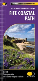 Wandelkaart Fife Coastal Path | Harvey Maps