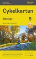 Fietskaart 5 Cykelkartan Blekinge | Norstedts