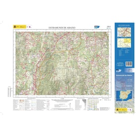 Topografische kaart 120-II Extramundi de Abaixo | CNIG - Instituto Geográfico Nacional1