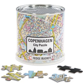 Magnetische puzzel City Puzzle Magnets Copenhagen | Extragoods