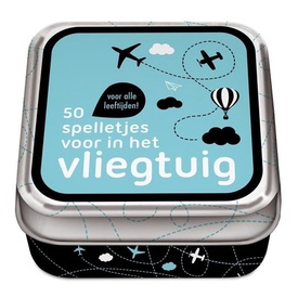 Spel 50 spelletjes voor in het vliegtuig | Image Books