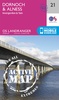 Wandelkaart - Topografische kaart 21 Landranger Active Dornoch / Alness | Ordnance Survey