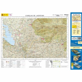 Topografische kaart 1040-III Canillas de Aceituno | CNIG - Instituto Geográfico Nacional1