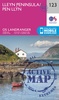 Wandelkaart - Topografische kaart 123 Landranger Active Lleyn Peninsula | Ordnance Survey