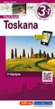 Wegenkaart - landkaart Flash Guide Toskana - Toscane | Hallwag