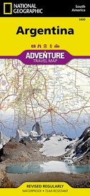 Wegenkaart - landkaart 3400 Adventure Map Argentina - Argentinië | National Geographic