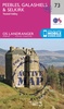 Wandelkaart - Topografische kaart 73 Landranger Active Peebles / Galashiels / Selkirk | Ordnance Survey