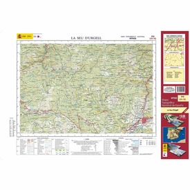 Topografische kaart 215 MT50 La Seu D'Urgell | CNIG - Instituto Geográfico Nacional1