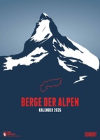 Berge der Alpen 2025 Wandkalender