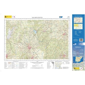 Topografische kaart 730-I Valdefuentes | CNIG - Instituto Geográfico Nacional1