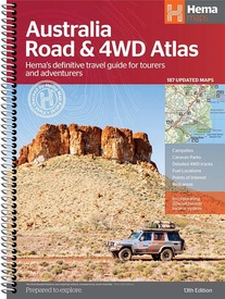 Wegenatlas Australië - Australia Road and 4WD Atlas - | Hema Maps