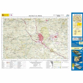 Topografische kaart 990-II Alcalá la Real | CNIG - Instituto Geográfico Nacional1