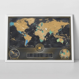 Scratch Map X Edition Wereldkaart | Luckies