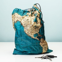 Reiswaszak World Map Laundry Bag