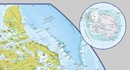 Wereldkaart (60) World Pacific-centred Wall Map 136 x 100 cm | Maps International
