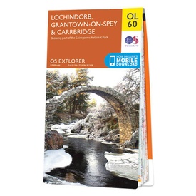 Wandelkaart - Topografische kaart OL60 OS Explorer Map Lochindorb, Grantown-on-Spey & Carrbridge | Ordnance Survey