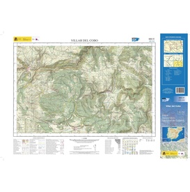 Topografische kaart 565-IV Villar Del Cobo | CNIG - Instituto Geográfico Nacional1