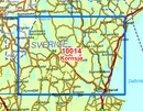 Wandelkaart - Topografische kaart 10014 Norge Serien Kornsjø | Nordeca